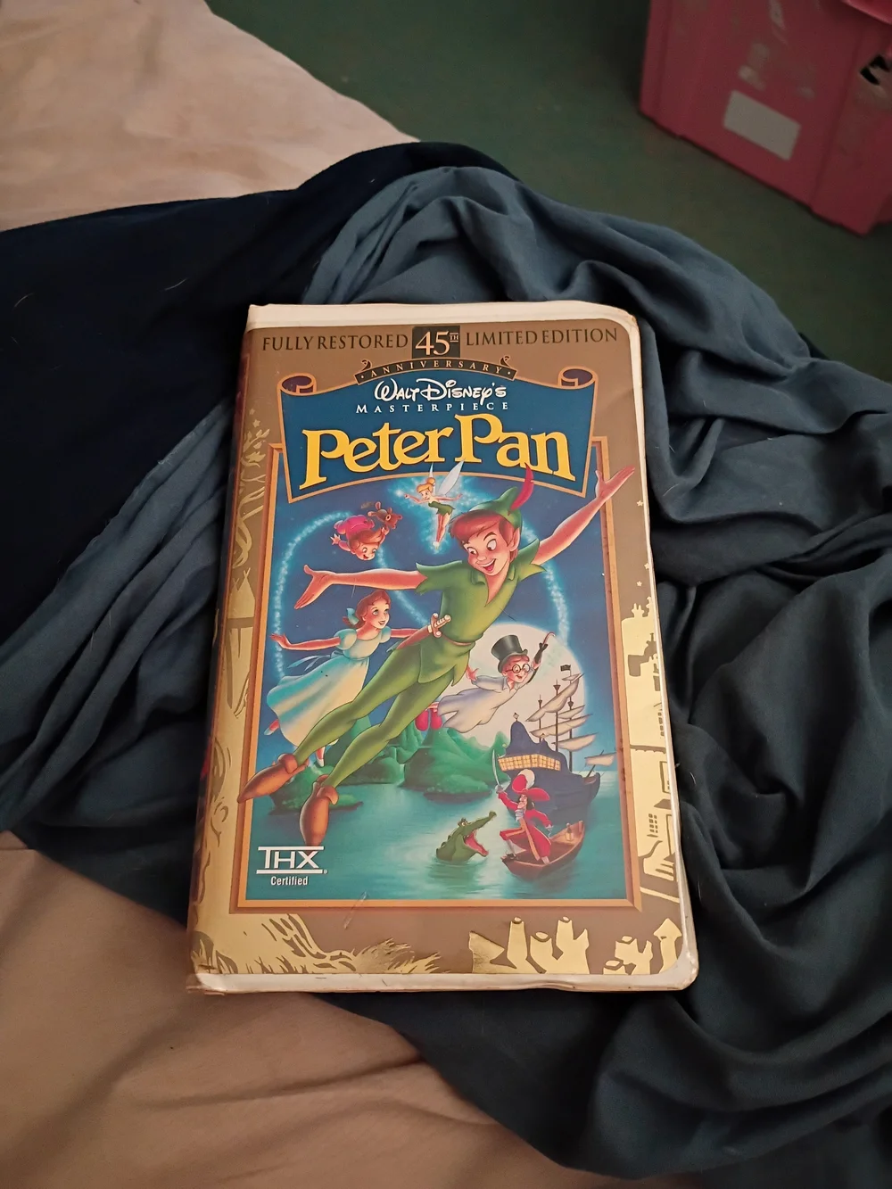 Disney Peter Pan on VHS